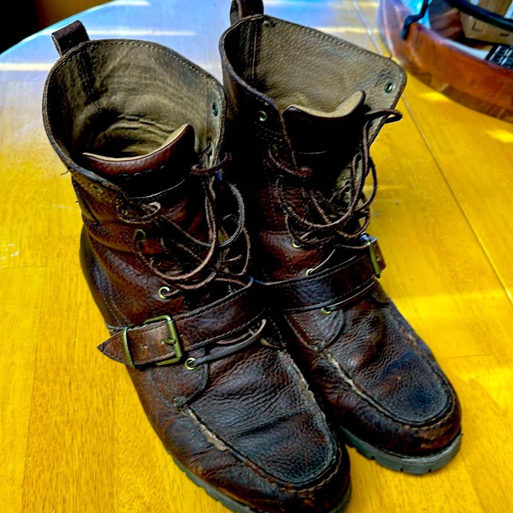 Polo Ralph Lauren Leather Ranger Boots Men’s size 10.5